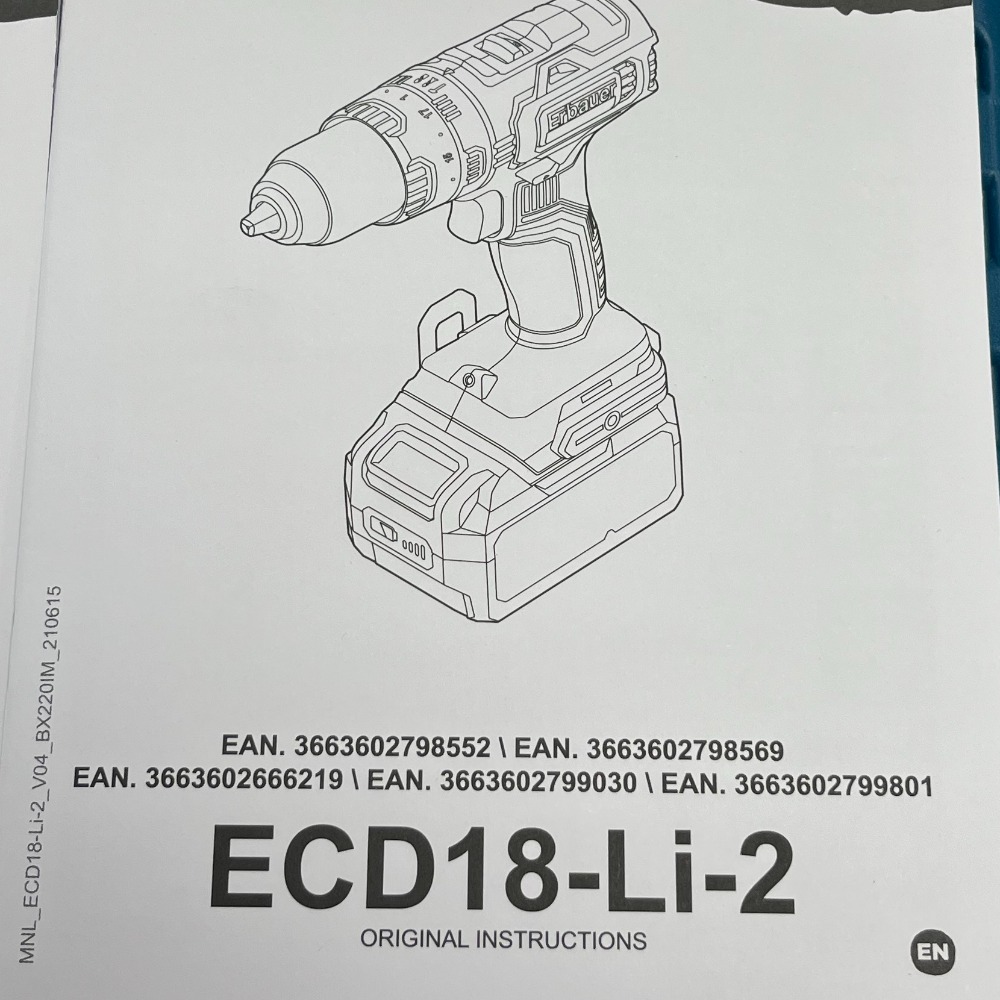 Erbauer Erbauer drill set Own4Less
